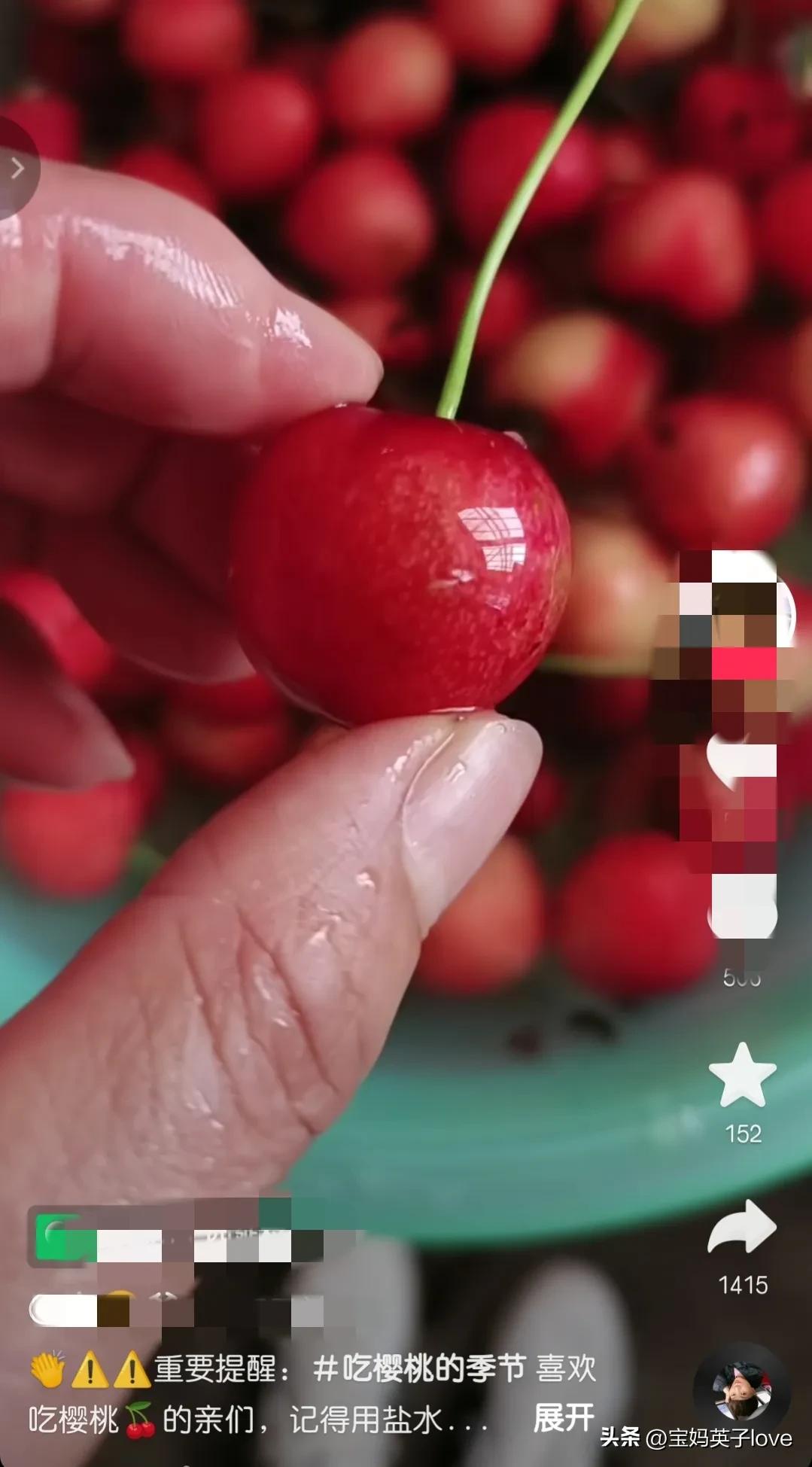 樱桃里的小白虫是什么,樱桃里面有小白虫可以吃吗