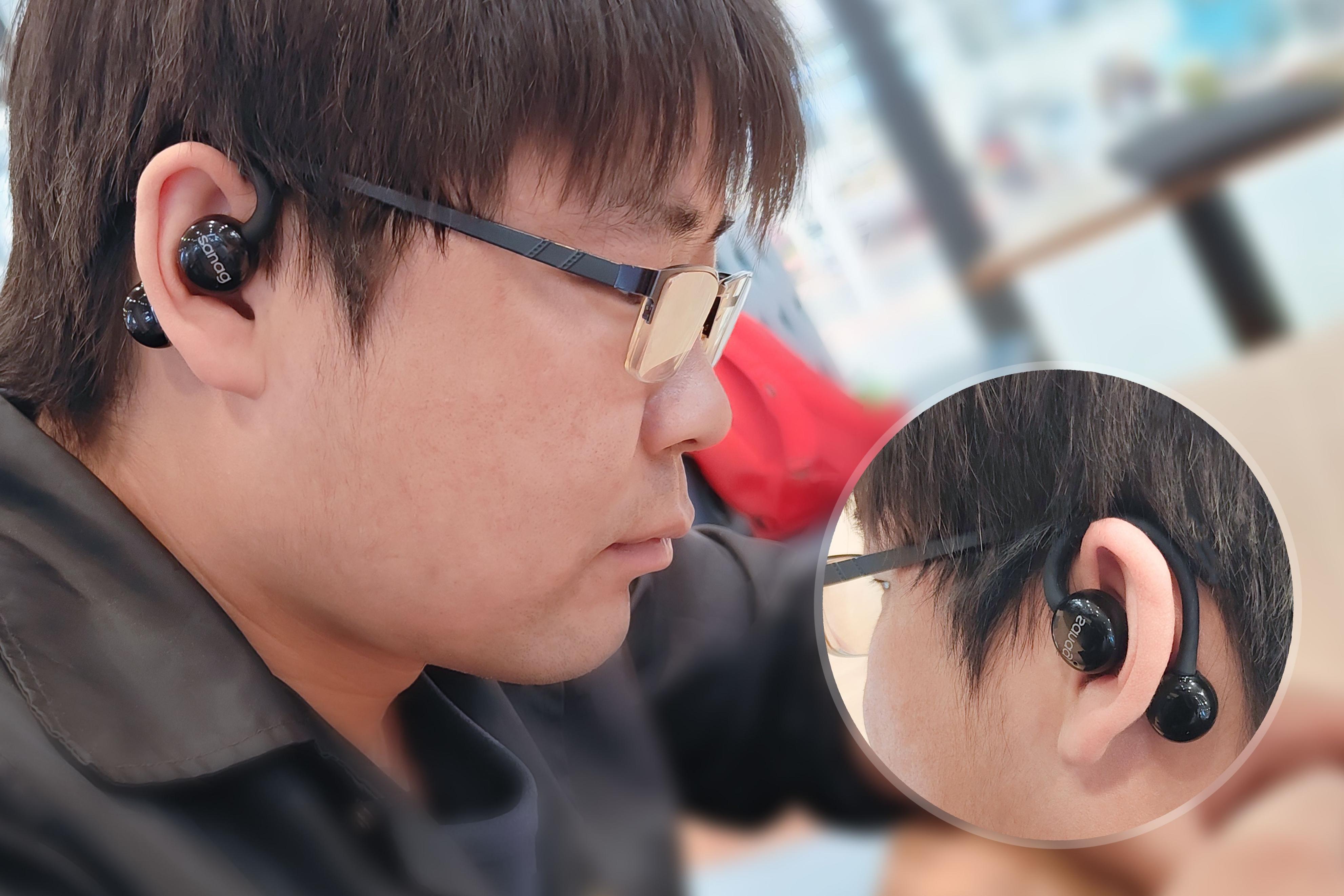 sanag塞那挂耳式耳机测评,sanag耳夹式蓝牙耳机真实体验