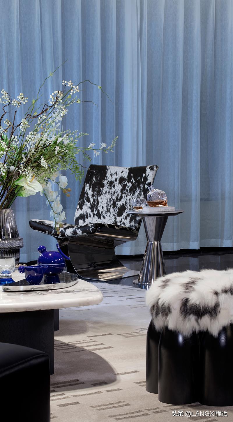 350平轻奢样板房,350平大平层样板间