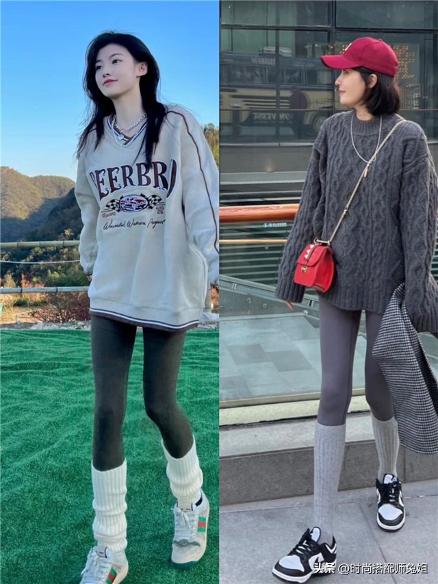冬天露脚踝穿什么保暖裤,别露脚踝了今年流行什么袜子