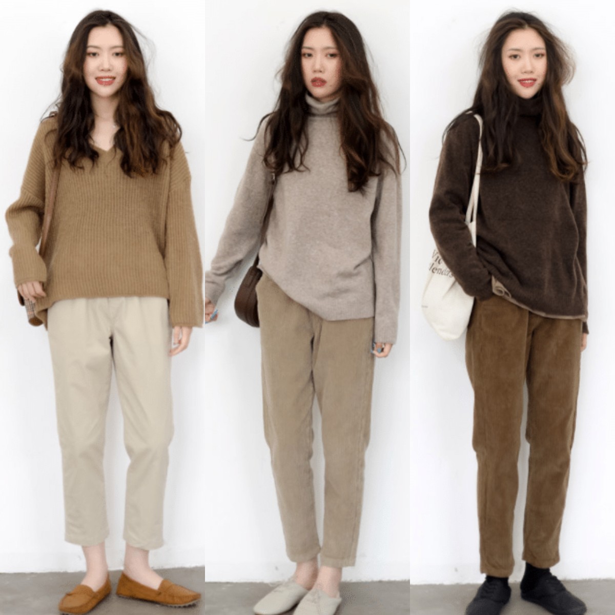 入秋之后的九分裤平底鞋穿搭套路,九分裤的平底鞋搭配