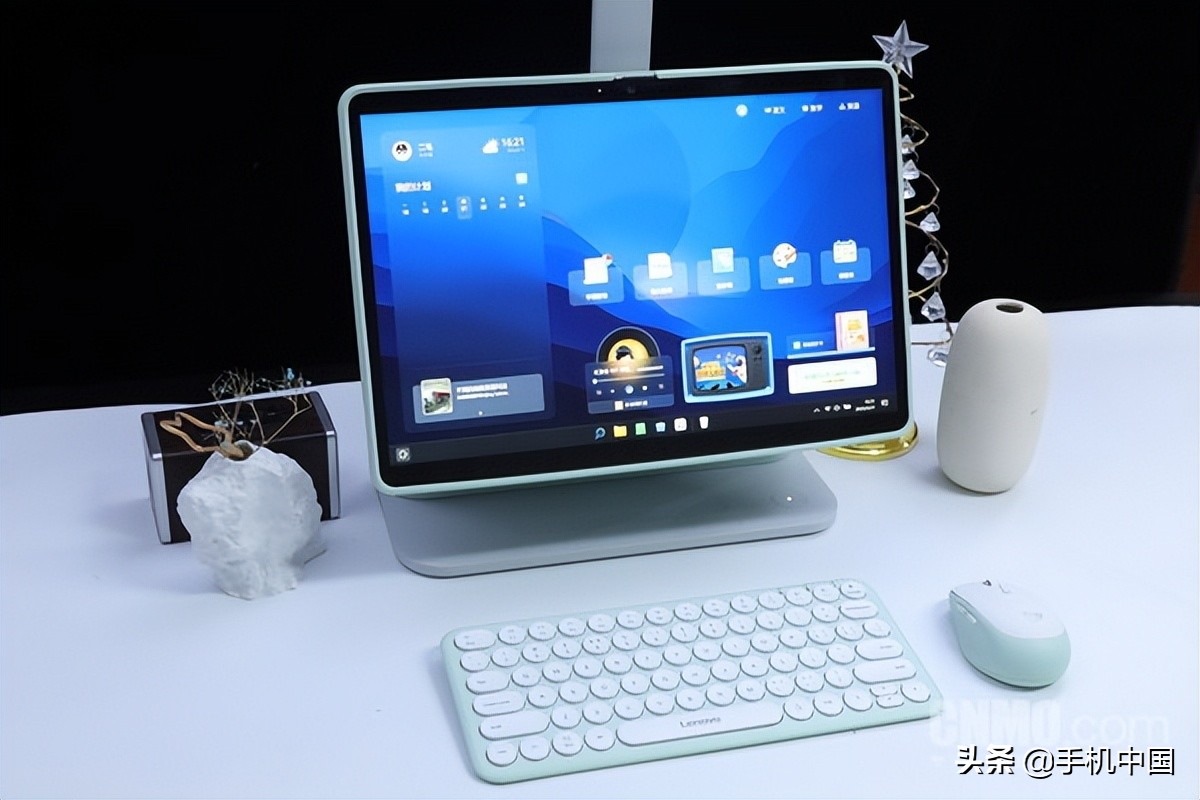 联想天骄一体学习机,联想天骄学习电脑一体机外观篇