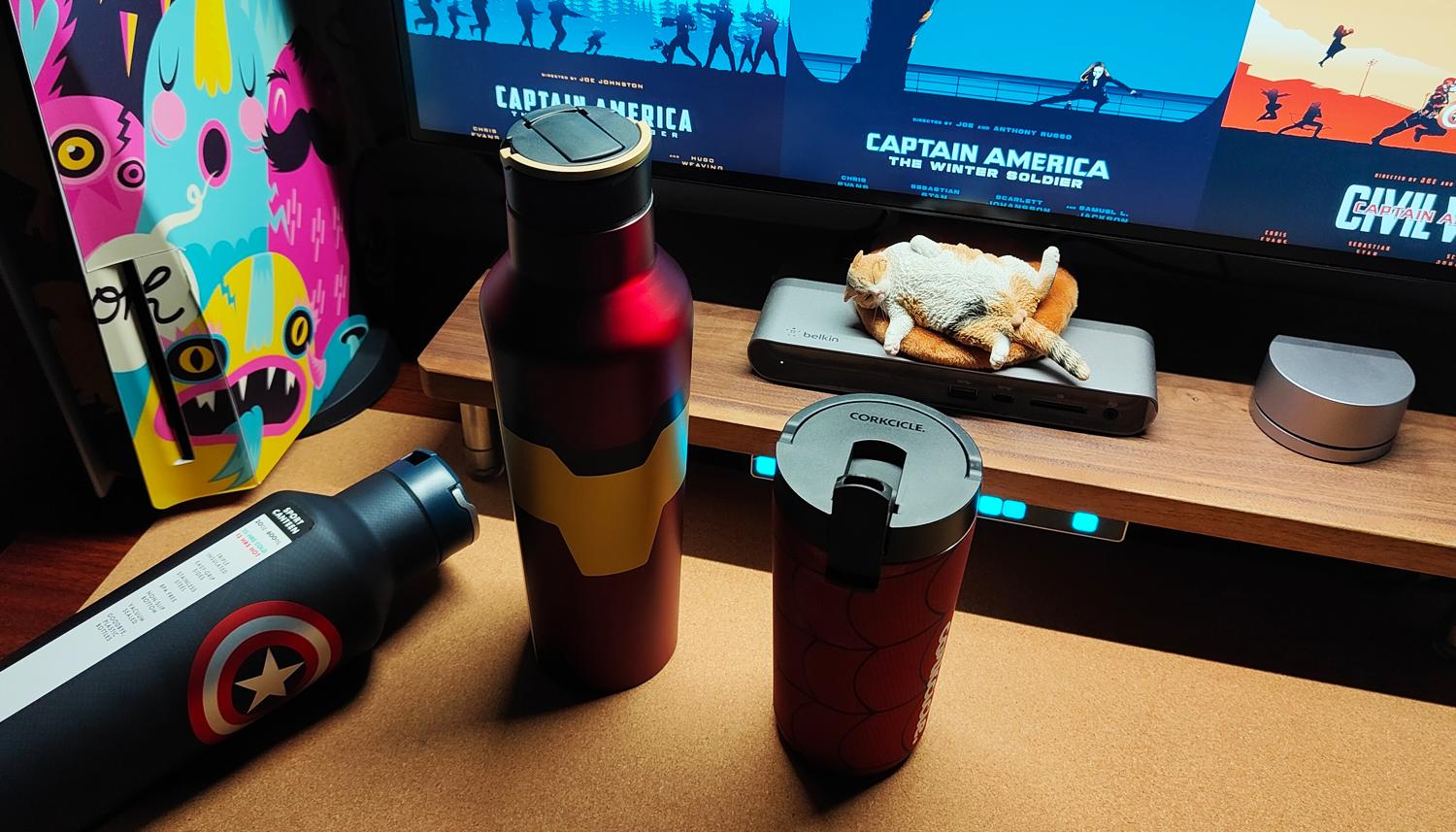 酷革保温杯漫威,酷革保温杯子漫威联名