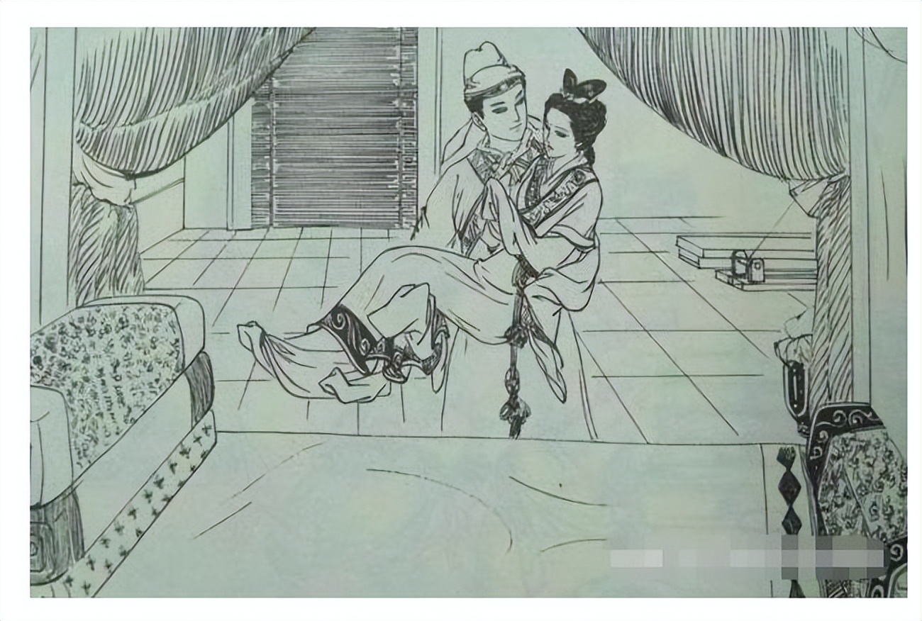 裁缝垂涎少妇美色，在她内衣上做手脚，少妇不怒反喜：我正有此意