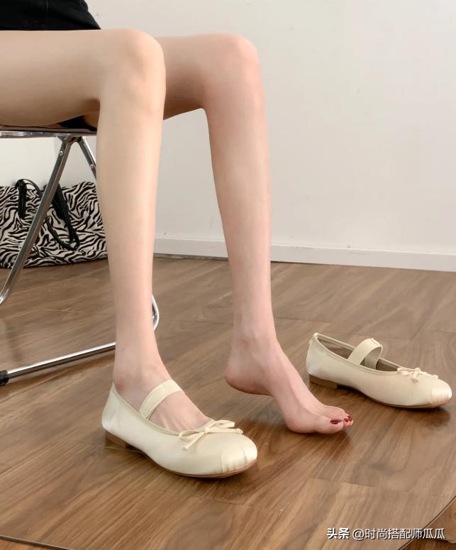 单鞋时尚风芭蕾鞋,芭蕾鞋显高
