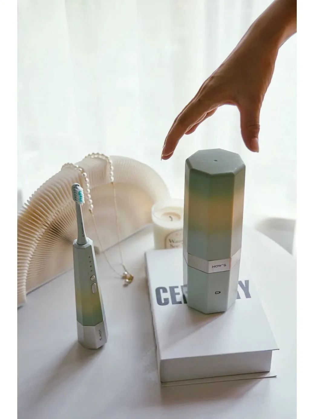 电动冲牙器便携式深层清洁牙齿,牙刷电动软毛护牙