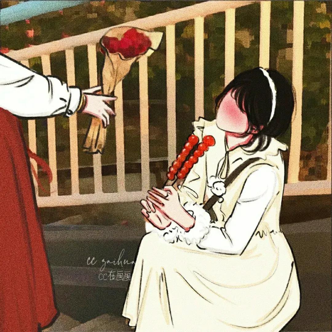 跨年头像女生闺蜜动漫,真人头像闺蜜跨年版