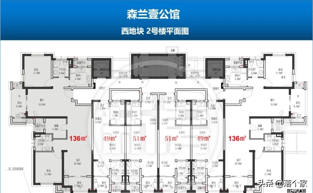 浦东「森兰壹公馆」西地块户型图首发！建面约49-164㎡四季度入市