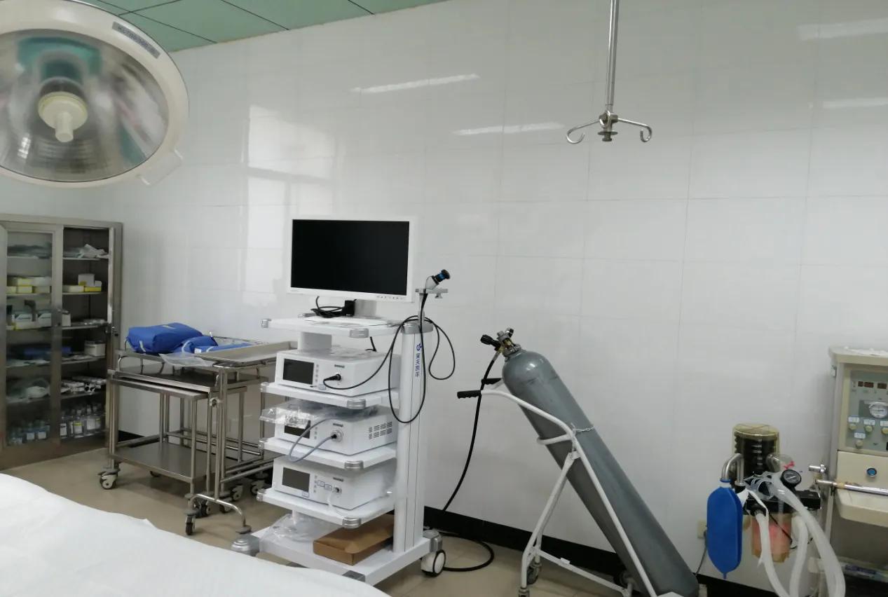 高邮龙虬镇卫生院首台腹腔镜正式投入使用