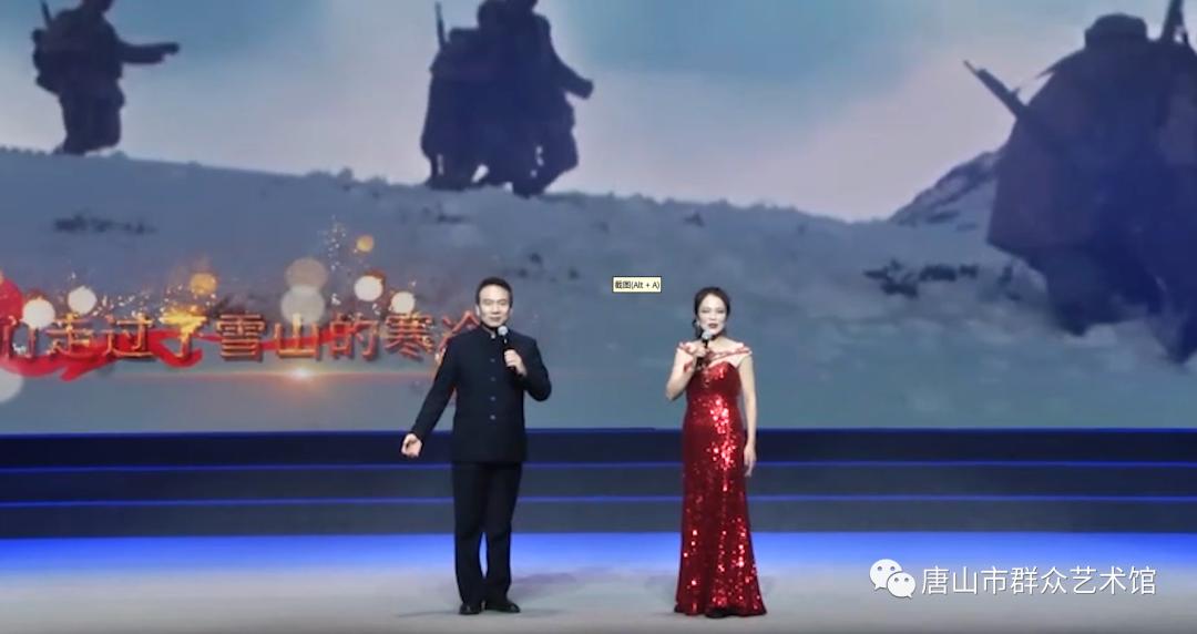 社区庆七一廉洁文艺演出,唐山市群众艺术馆展演