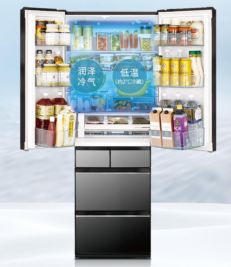 日立r-hw540nc这款冰箱怎么样费电吗,日立冰箱hw540rc和hg550rc