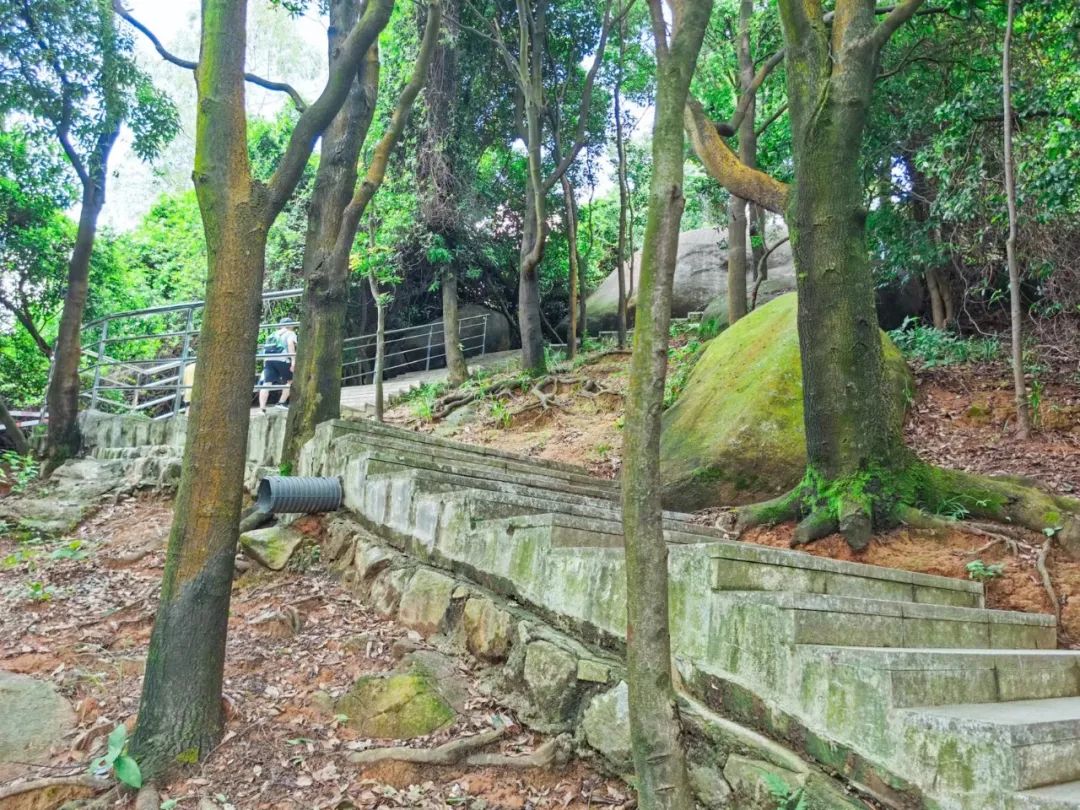 火炉山徒步登山路线图解,徒步中山铁炉山