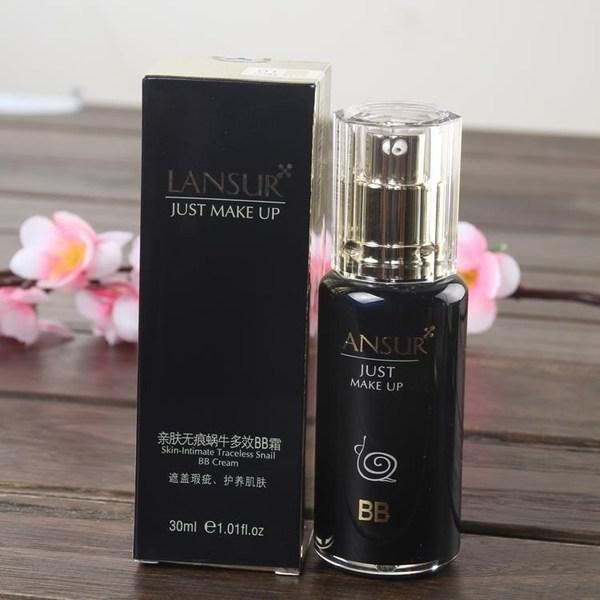高级感十足清透妆教程,兰瑟粉底液bb霜遮瑕效果怎么样