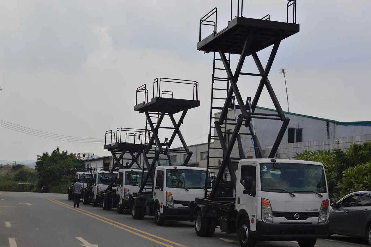 车载式高空作业平台图片,车载式高空作业平台现状分析