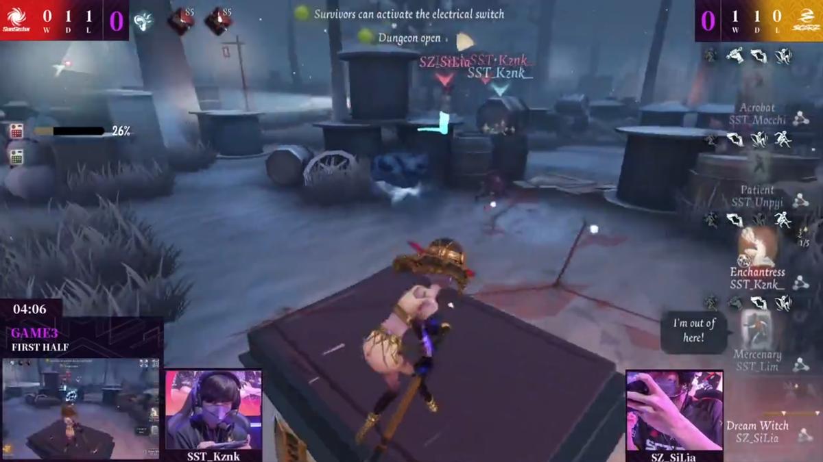 第五人格深渊5比赛中的精彩时刻,深渊的呼唤5狼队打sst回放全局