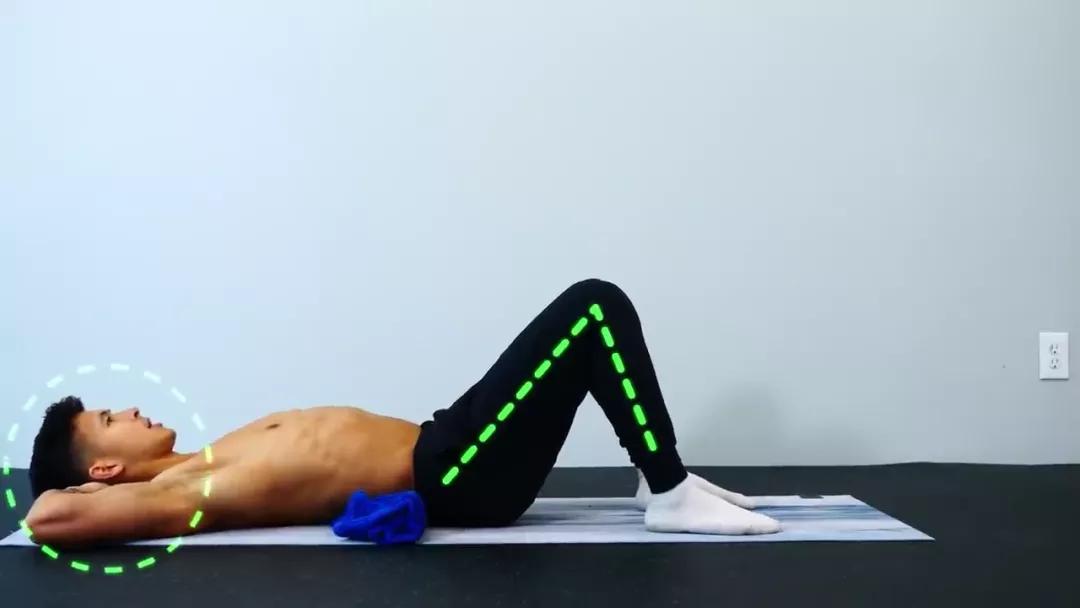 虐腹运动瘦肚子马甲线日本方法,沉浸式虐腹八分钟腹肌马甲线