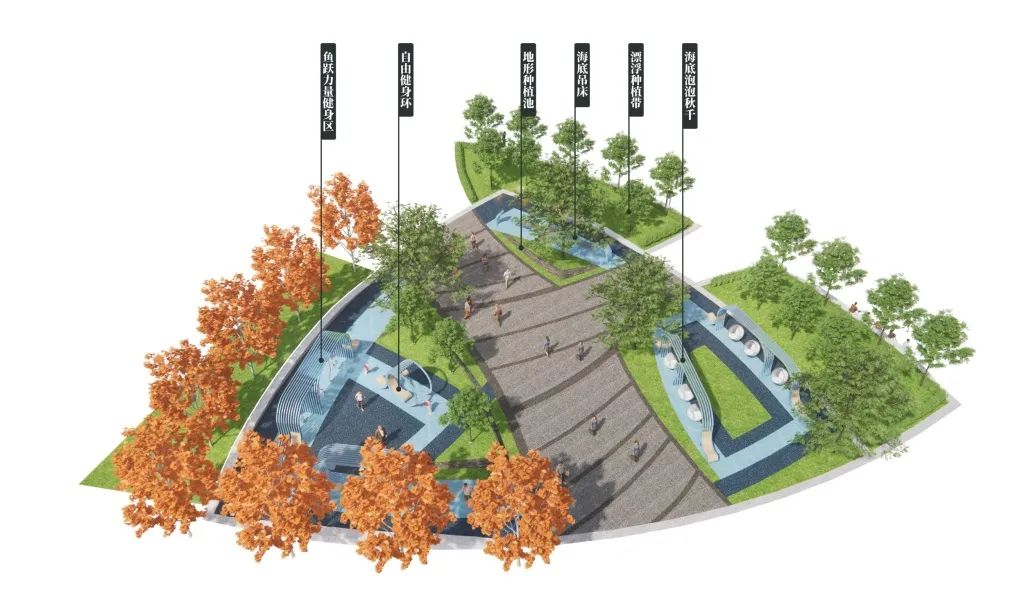 元亩塘公园景观设计,高端公园绿化景观设计