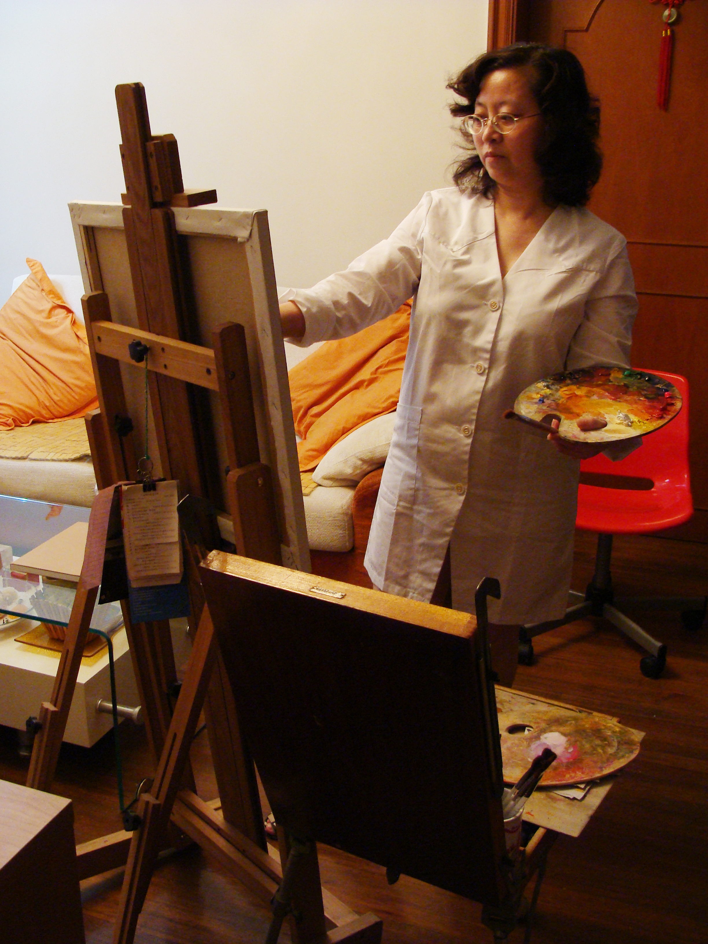 中美艺术作品展,中美书画艺术交流展