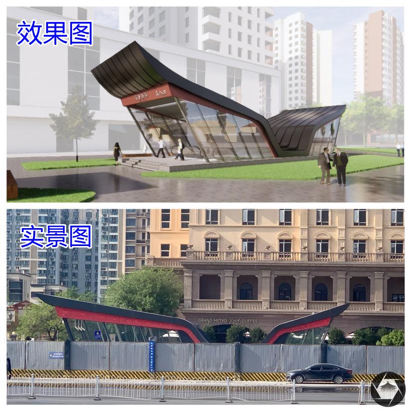 被吐槽“像棺材”的咸阳地铁站，到底长啥样？360度无死角带你看