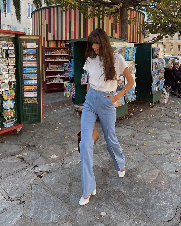 蓝银色一种低调的高级感,纯白色高级感满满