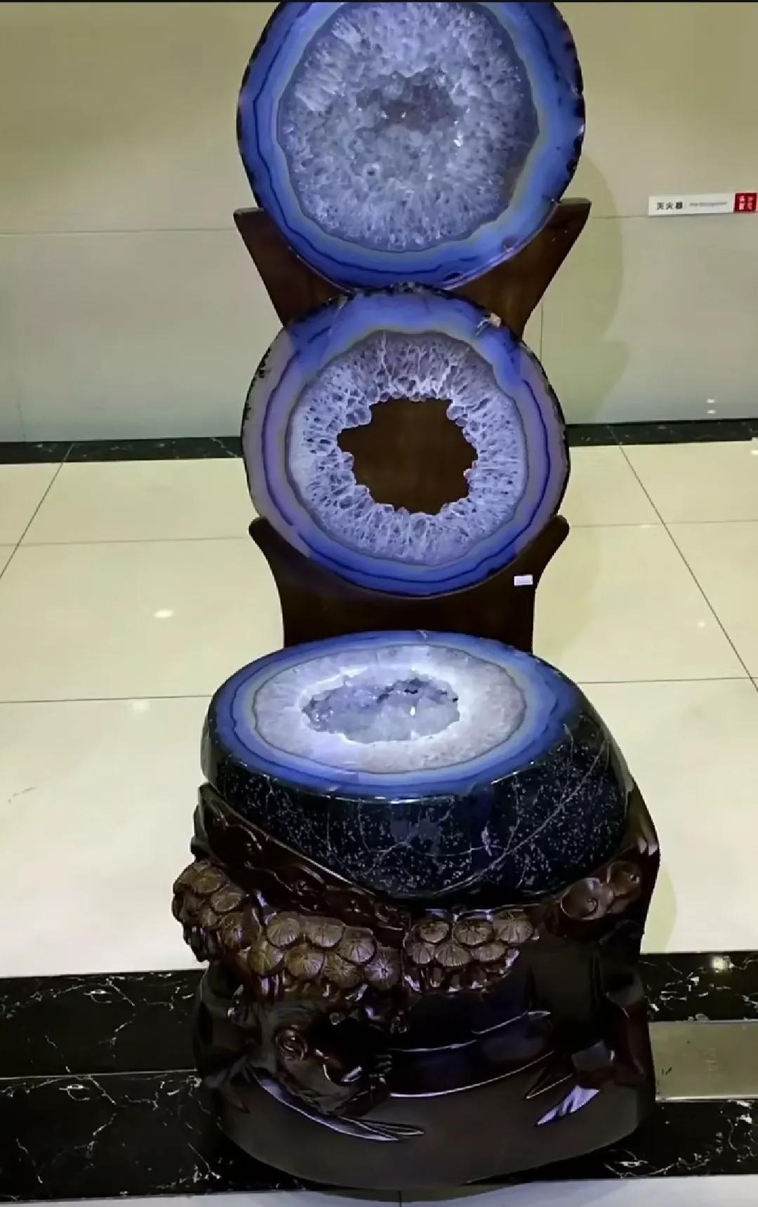 摆件水晶琉璃饰品,溢水摆件