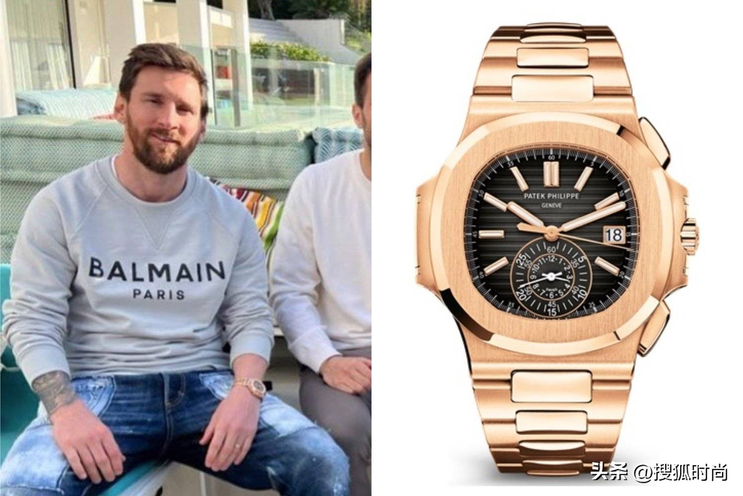 梅西来北京穿搭,梅西来北京带的什么表