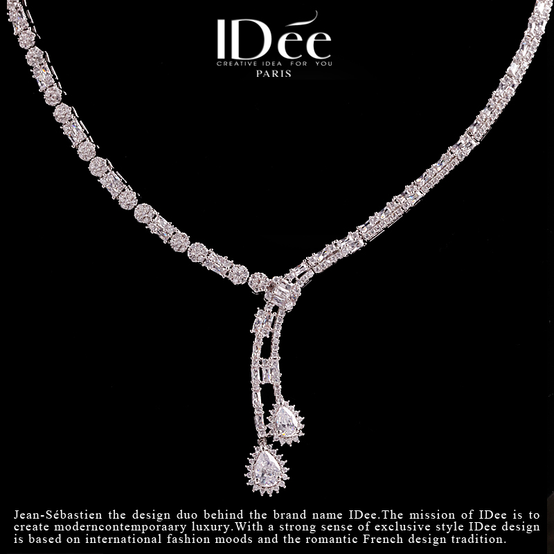 衬托你的精致高品位——IDee倾慕系列项链宴会婚礼饰品轻奢配饰
