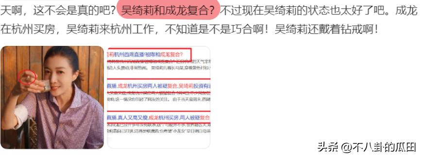 成龙吴绮莉分手费,成龙和吴绮莉的矛盾