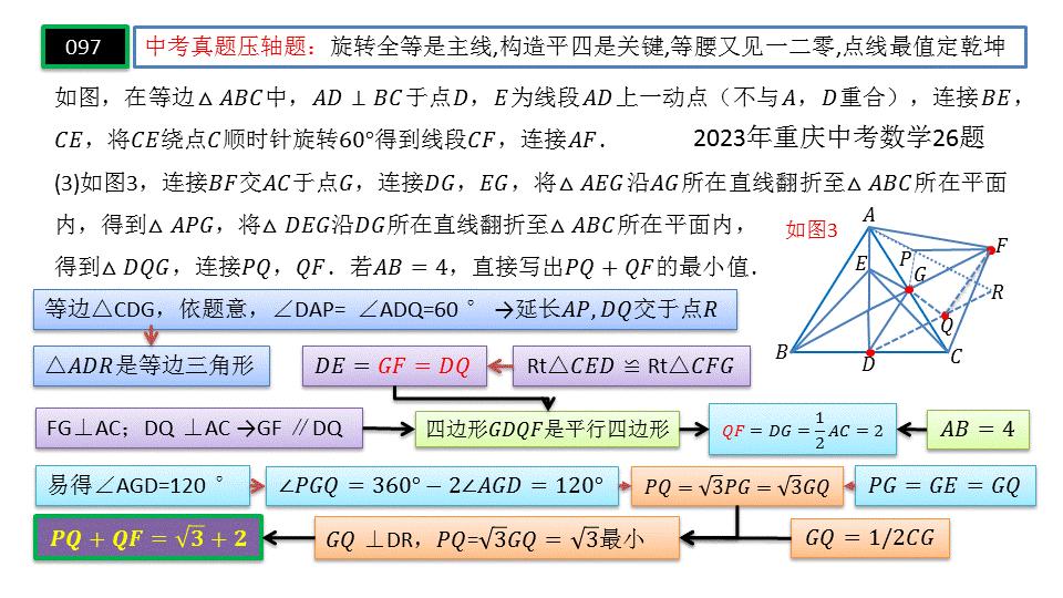 几何图形压轴题解题技巧,2022年中考数学几何压轴题讲解