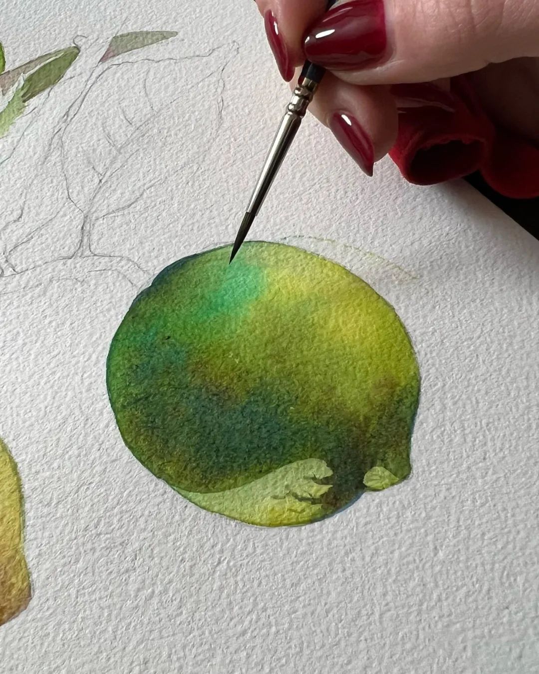 大神级水彩作品看完肯定不后悔,40张笔触狂放的水彩