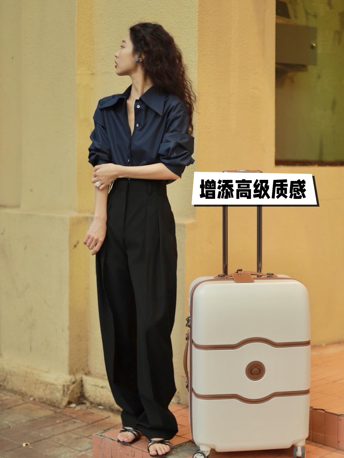 毛衣阔腿裤冬天这样穿才洋气,大毛衣阔腿裤才是秋冬最佳搭配