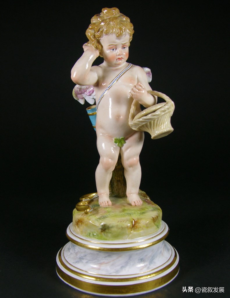 欧洲瓷器之祖-梅森Meissen制瓷厂-爱神丘比特“爱”主题瓷塑（2）