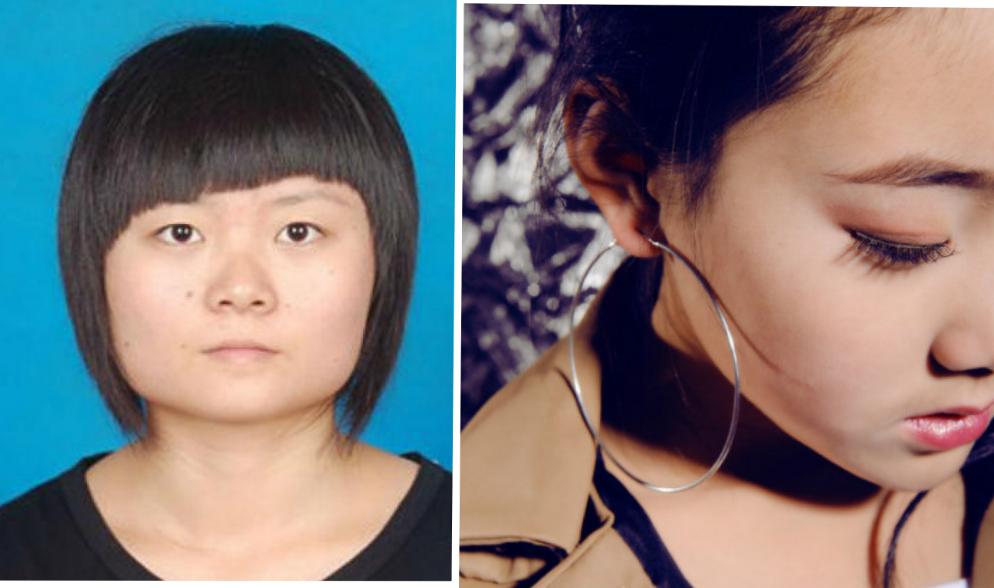 大学生艺术照欣赏,大学生艺术照和一寸照对比