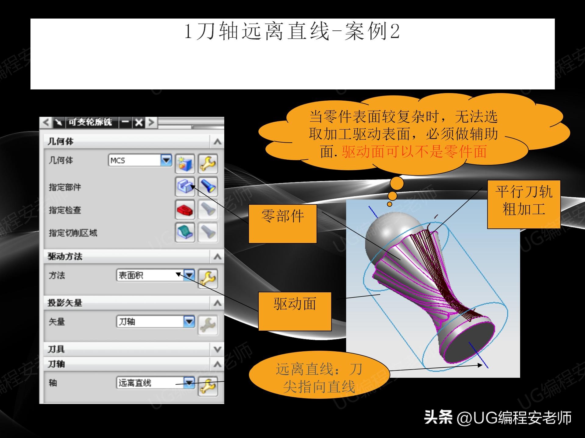 ugnx四轴角度定位编程教程,五轴编程ug和hypermill