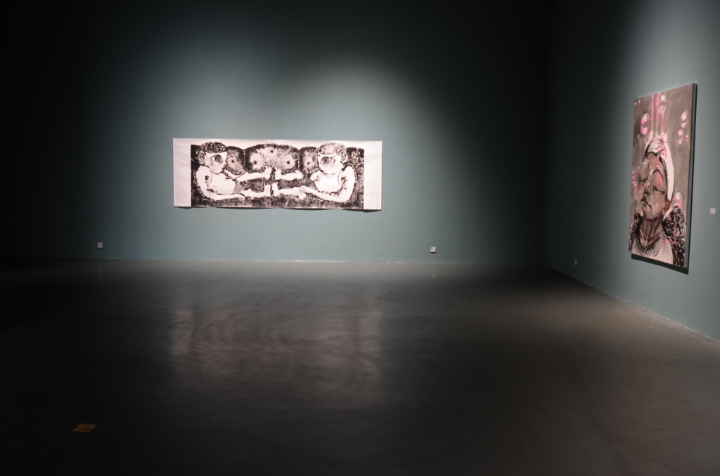 段初一个展西安开幕,以水墨方式回应时代之劫