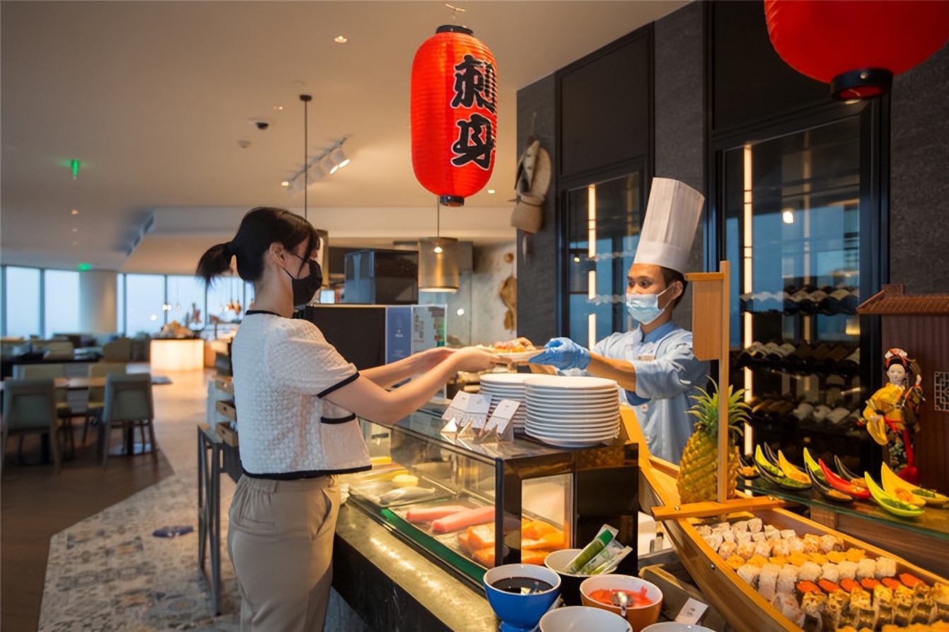 黄岐希尔顿龙狮轩中餐厅早茶,佛山黄岐美食推荐早茶