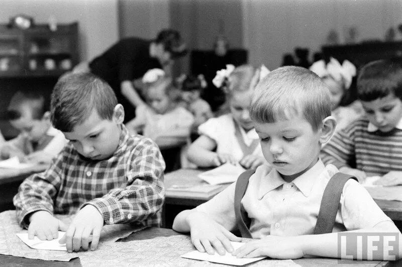 老照片里的苏联,二战苏联儿童老照片