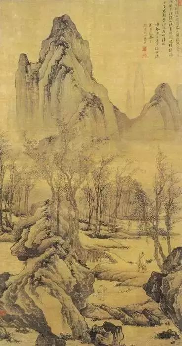 明代山水画100幅大饱眼福值得借鉴,明清高清山水作品欣赏