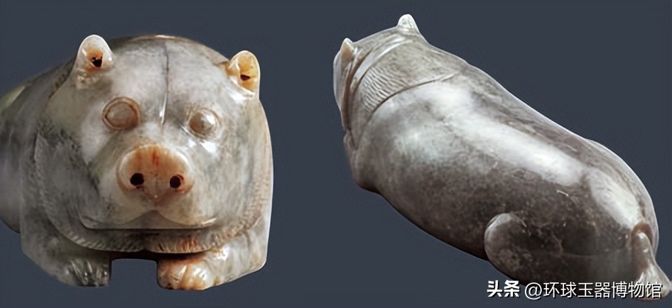 汉代圆雕玉瑞兽,汉代圆雕禽鸟玉器特别之处