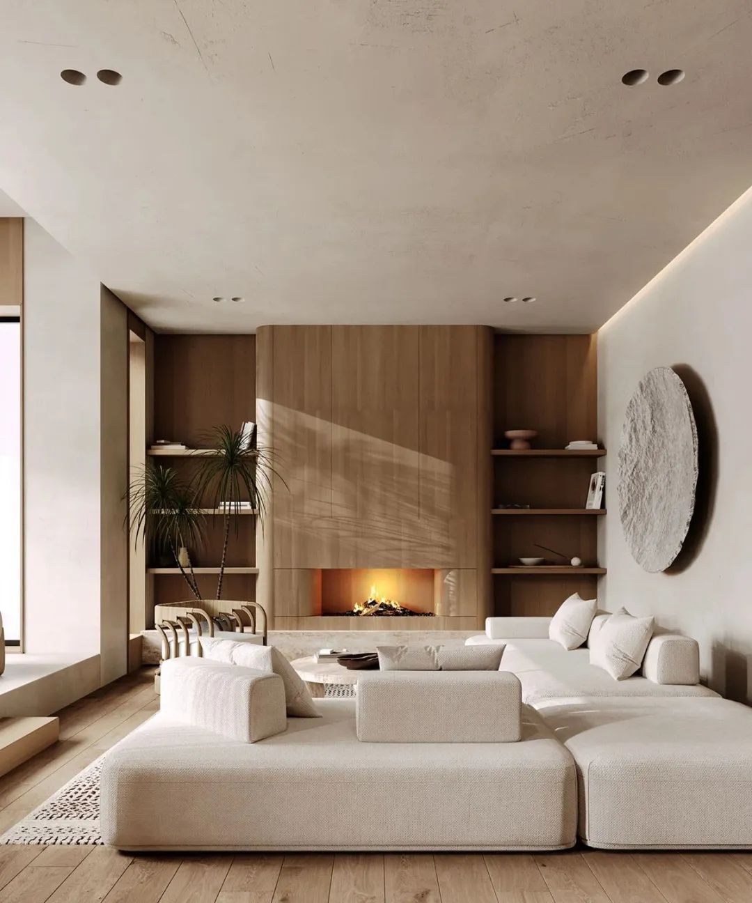 奶茶味浪漫宅!2个案子成功解开米色内饰的标杆设计!