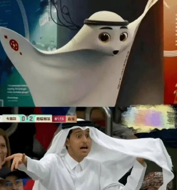 卡塔尔王子晒中国的手绘,卡塔尔小王子晒中国粉丝手绘