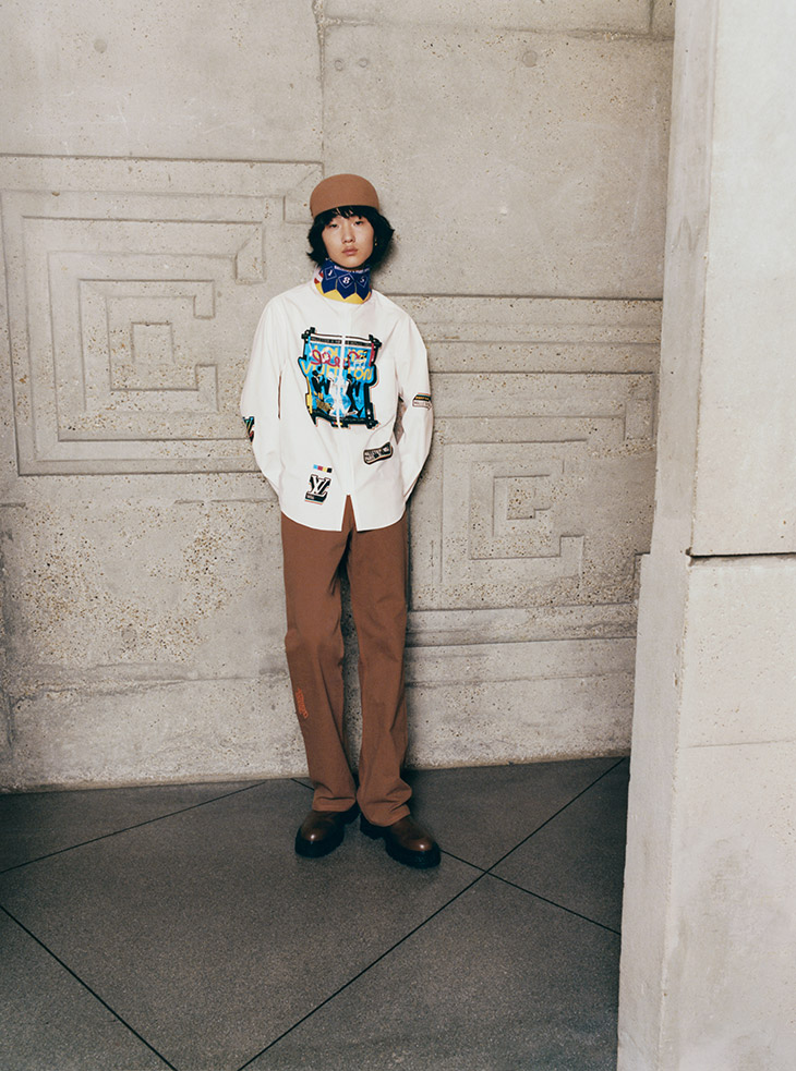 lv路易威登2024年新款男装格子,路易威登lv男士羽绒服2023ss