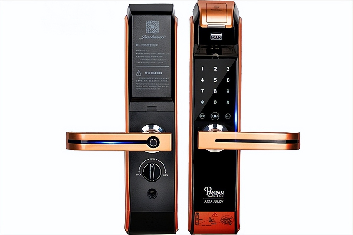 盼盼指纹锁钥匙孔在哪,盼盼指纹锁大全