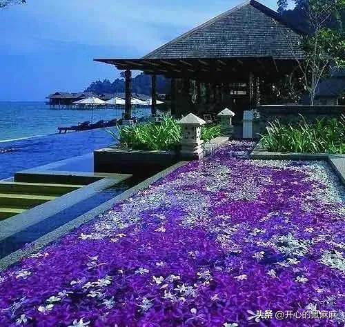 巴厘岛人间仙境浪花,巴厘岛高耸入云的山峰