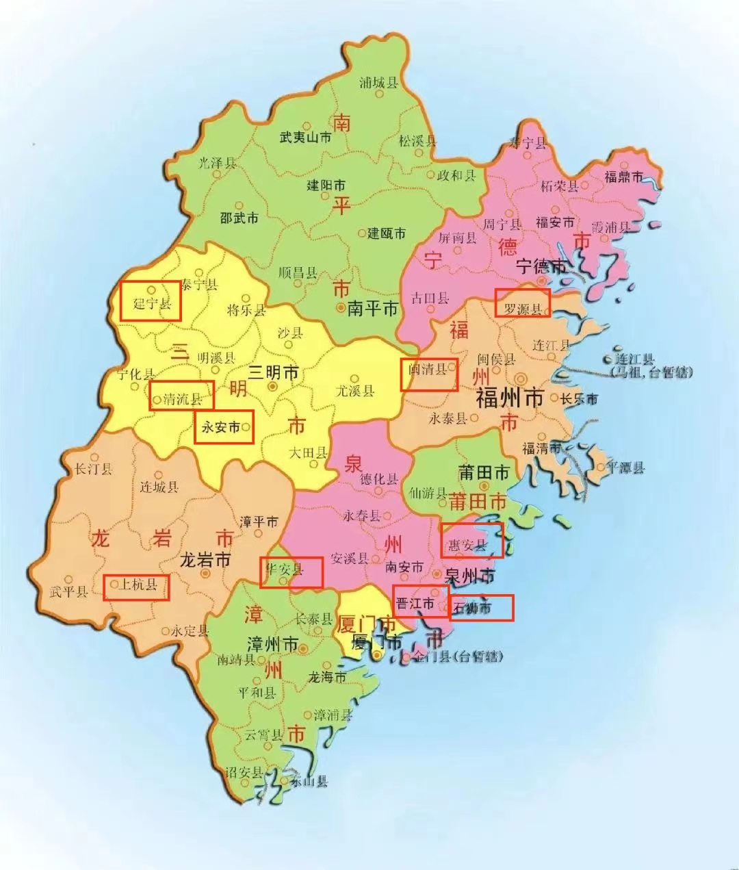 福建经济最强县级市晋江,福建泉州最富有10个县