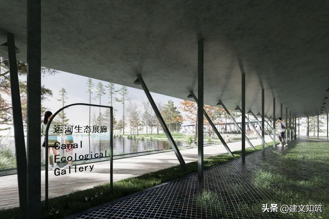 【荐筑】竞赛三等奖丨扬州小调：扬州三湾公园建筑设计/立木设计