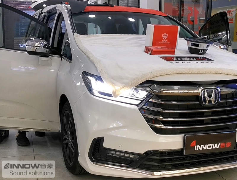 奥德赛捷力10寸低音炮,本田奥德赛音响升级低音炮