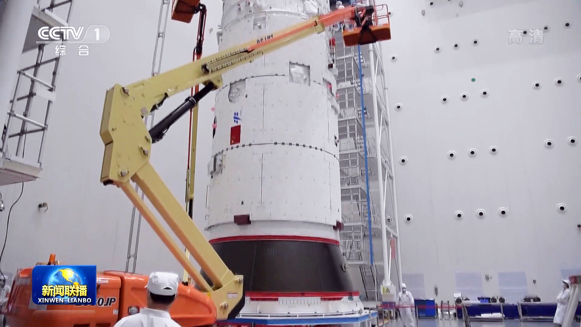 国外媒体预测梦天试验舱发射时间,外国评论梦天实验舱运抵发射场