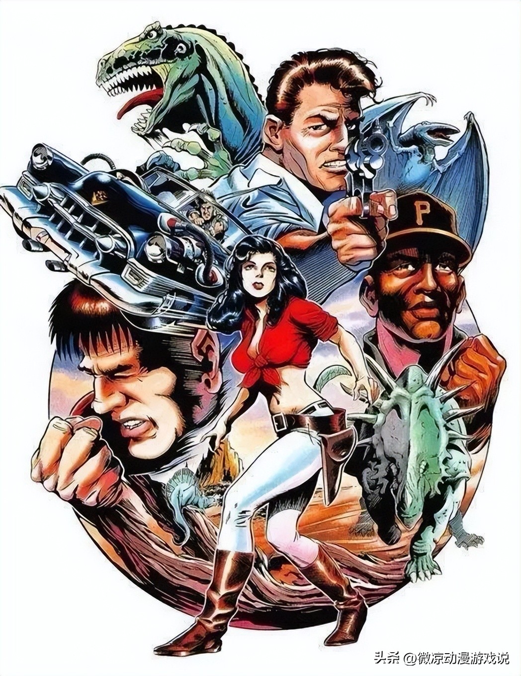 童年游戏回顾恐龙快打,童年经典街机游戏快打