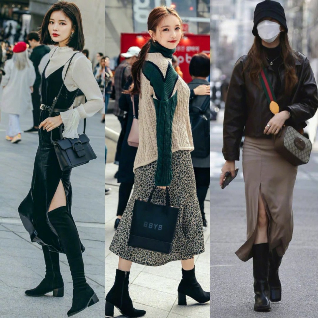 韩国女生裙子穿搭教程全过程,韩国春天穿什么裙子好看